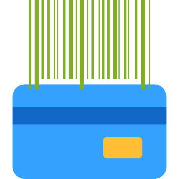 bar code credit card png