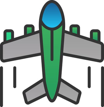 Plane Vector Icon Design