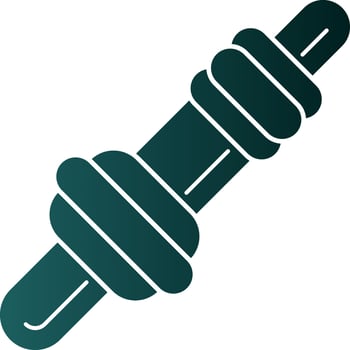 Spark Plug Vector Icon Design