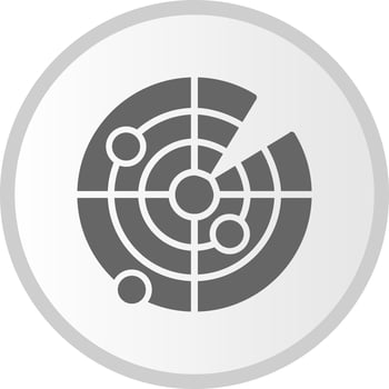 Radar Vector Icon