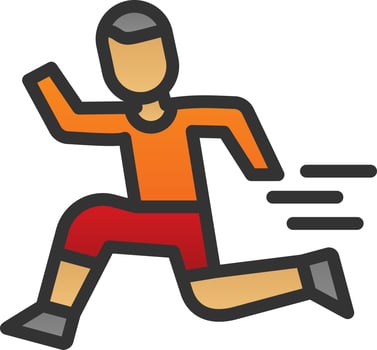 Athletics Vector Icon Design