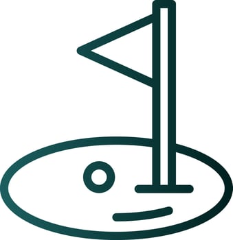 Golf Vector Icon Design