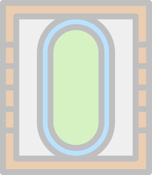 Velodrome Vector Icon Design