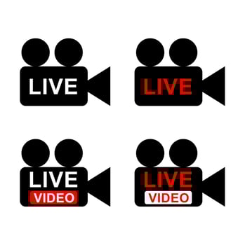 Live logo vector design