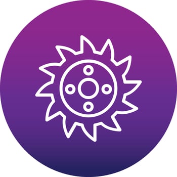 Circular Saw Vector Icon