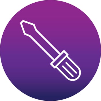 Screwdrivers Vector Icon