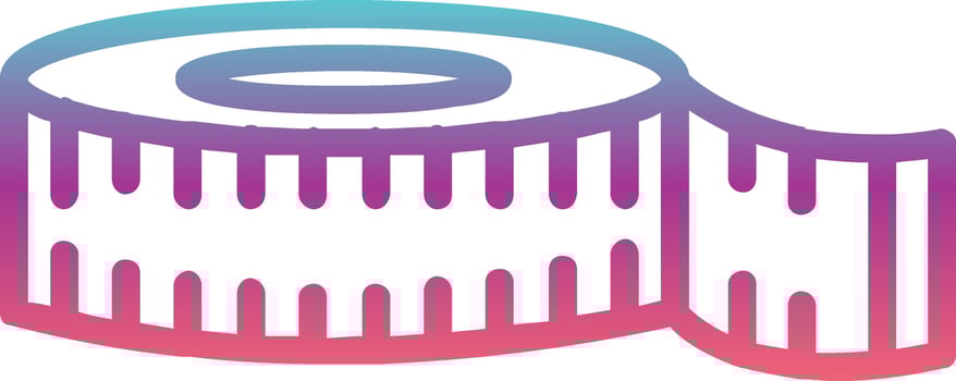 Measuring Tape Vector Icon