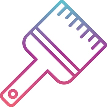 Paint brush Vector Icon