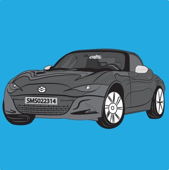 Car Illustration Vactor vector