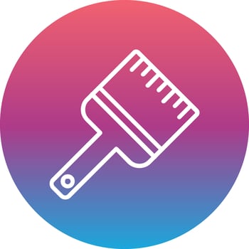 Paint brush Vector Icon