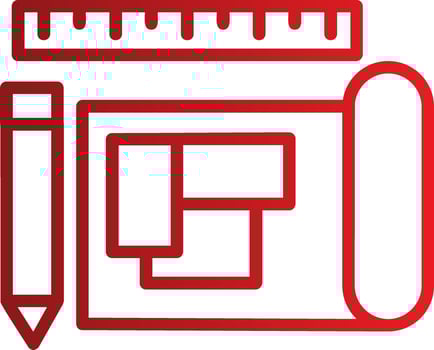 House Plan Vector Icon