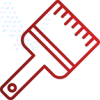 Paint brush Vector Icon