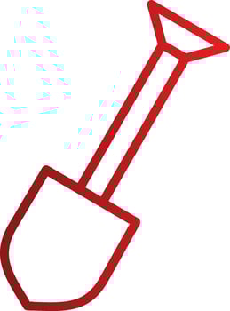 Shovel Vector Icon