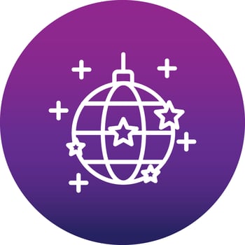 Disco Ball Vector Icon