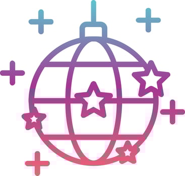 Disco Ball Vector Icon