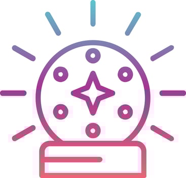 Crystal Ball Vector Icon