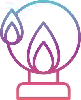 Ring Of Fire Vector Icon