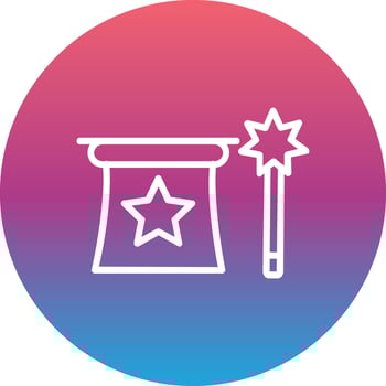 Magic Trick Vector Icon