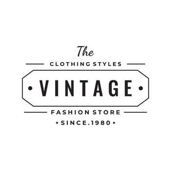 Retro hipster typography Elements Template for clothes shop, cafe, beer shop,restaurant,business,label,poster,vintage brand. vector