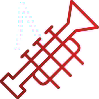 Trumpet Vector Icon