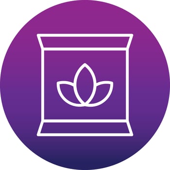 Seed Bag Vector Icon