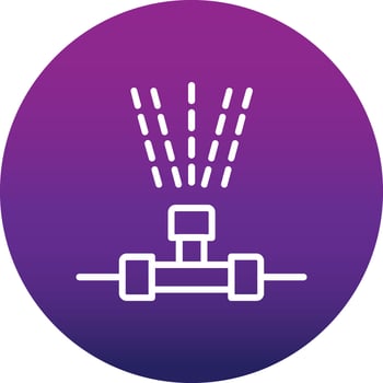 Sprinkler Vector Icon