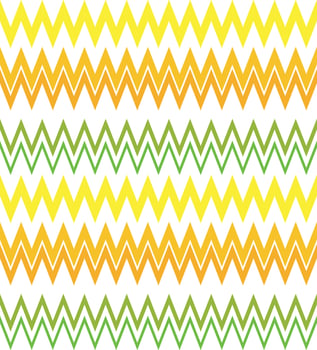 Vector background bright and colorful made of zig zag stripes