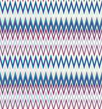 Vector background bright and colorful made of zig zag stripes