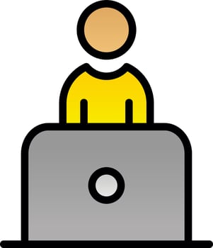 Freelancing Vector Icon Design