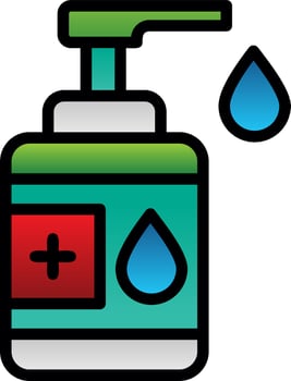 Sanitation Vector Icon Design