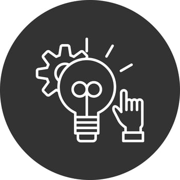 Idea Creative Icon Design vector