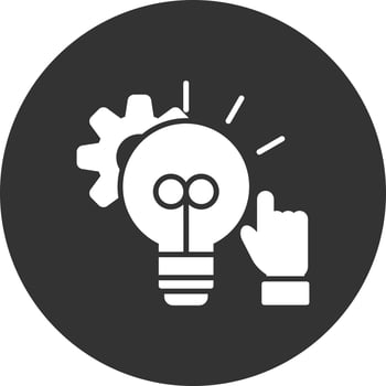 Idea Creative Icon Design vector
