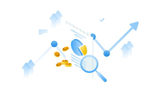 Financial management concept and investment, Flat design of payment and finance with money, cash, banknote, calculator and credit card. png