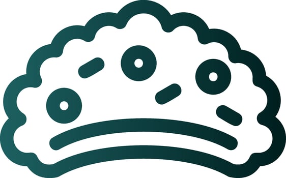 Empanada Vector Icon Design