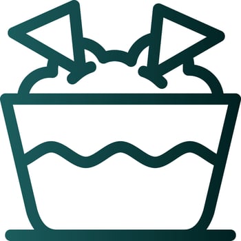 Guacamole Vector Icon Design
