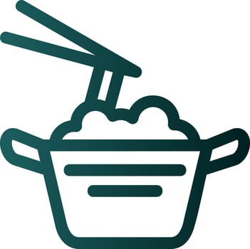Japanese Food Vector Icon Design