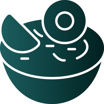 Poke Food Vector Icon Design