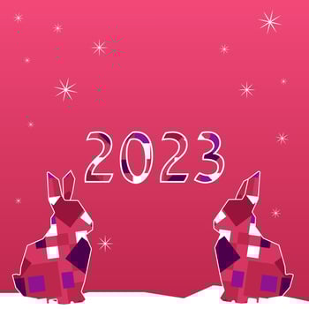 Template 2023 calendar cover concept. Happy New Year posters. Abstract design 2023 for vector celebration and season decoration, backgrounds, branding, banner, cover, card and social media templates.