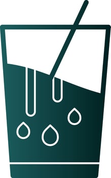 Chocolate Milk Vector Icon Design