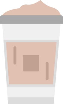 Cappuccino Vector Icon Design