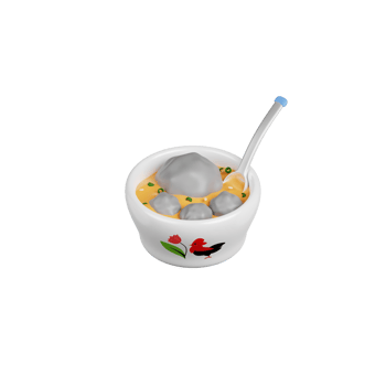 3d Bakso illustration png