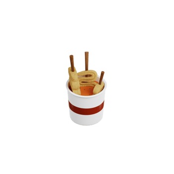3d Odeng illustration png