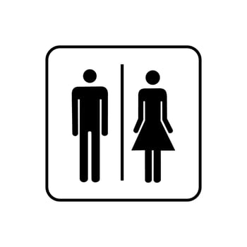 Boy and girl icon vector design