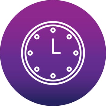 Clock Vector Icon