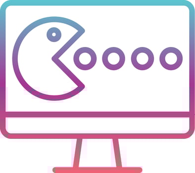 Computer Game Vector Icon