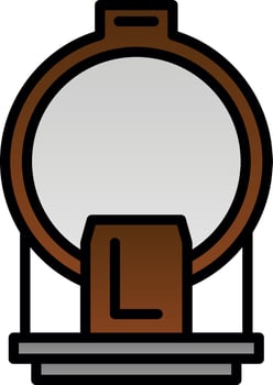 CT Scan Vector Icon Design