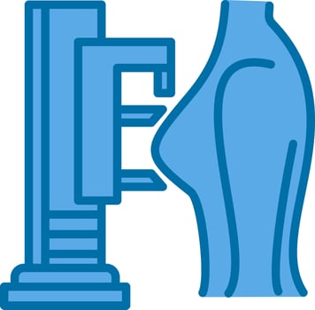 Mammography Vector Icon Design