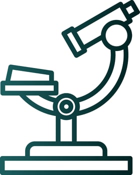 Microscope Vector Icon Design