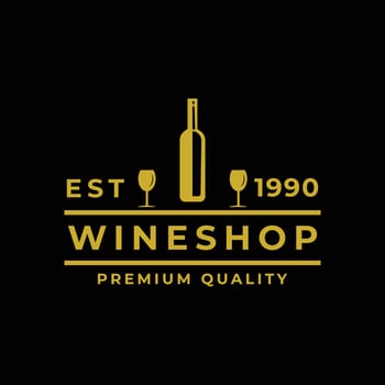 Badges Wine Logos vector
