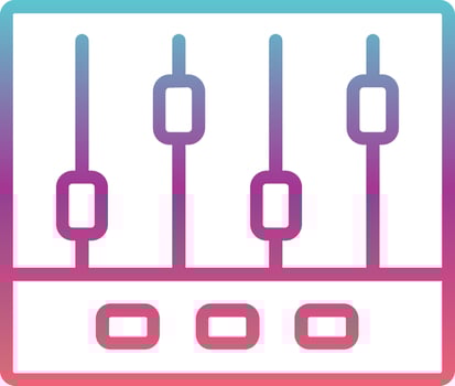 Control Panel Vector Icon